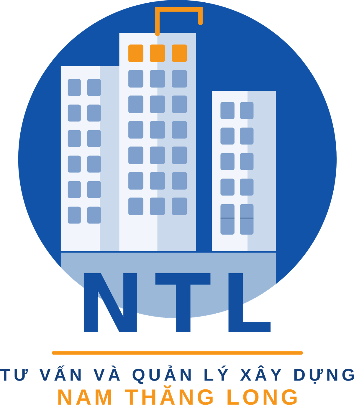 Logo NTL – Công ty TNHH Tư vấn và Quản lý Xây dựng Nam Thăng Long